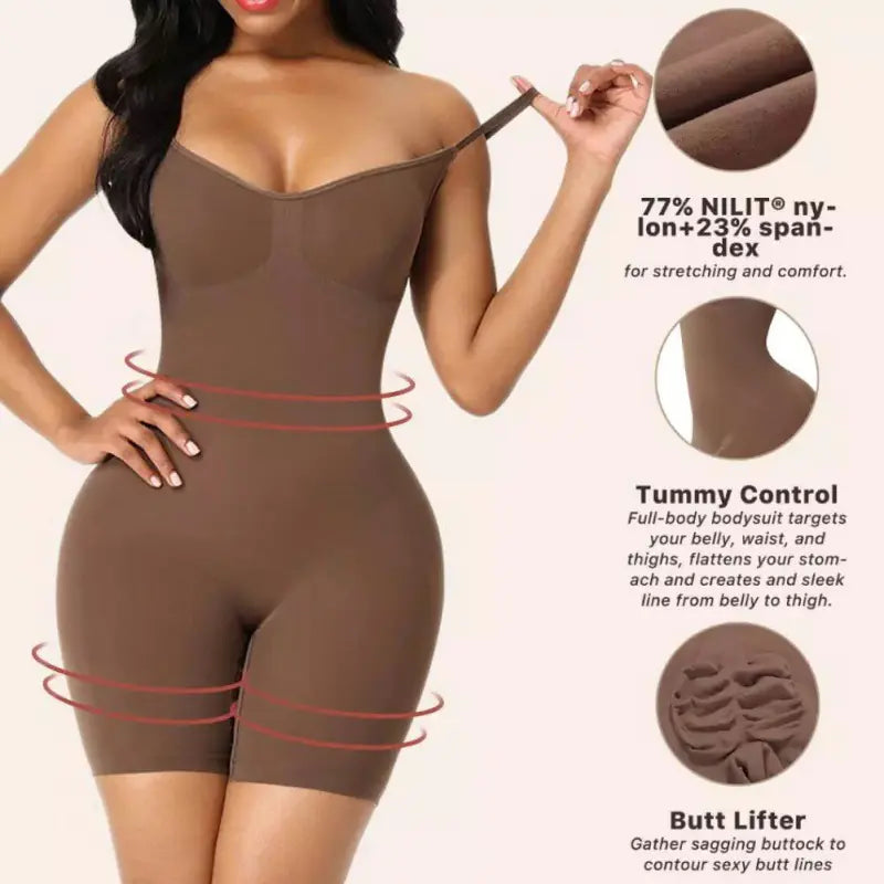 Postpartum Seamless Shaper Bodysuit